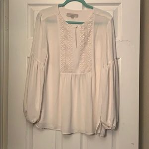 White long sleeve shirt